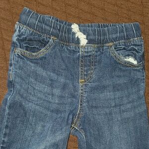 Jumping Beans Dark Blue Jeans with Gold Stitching